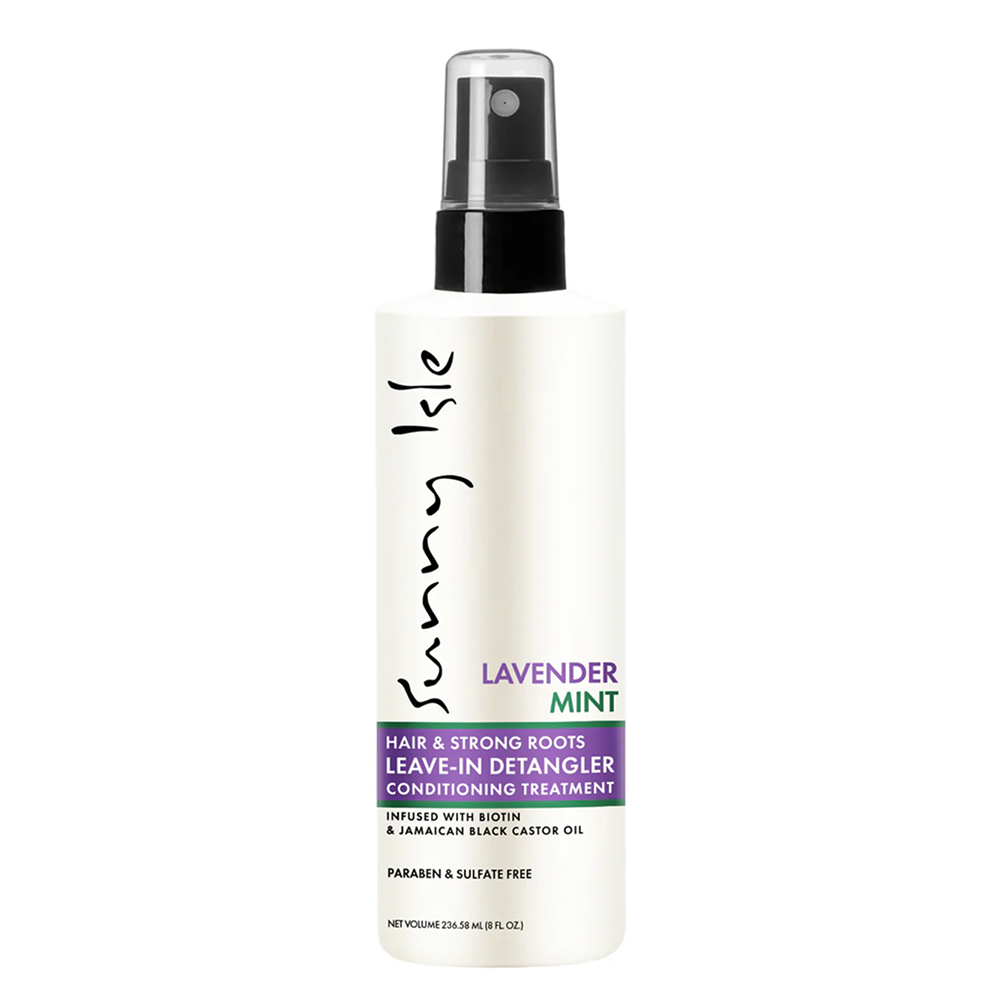 Sunny Isle Lavender Mint Leave-In Detangler 8oz-All-Beauty and hair supply