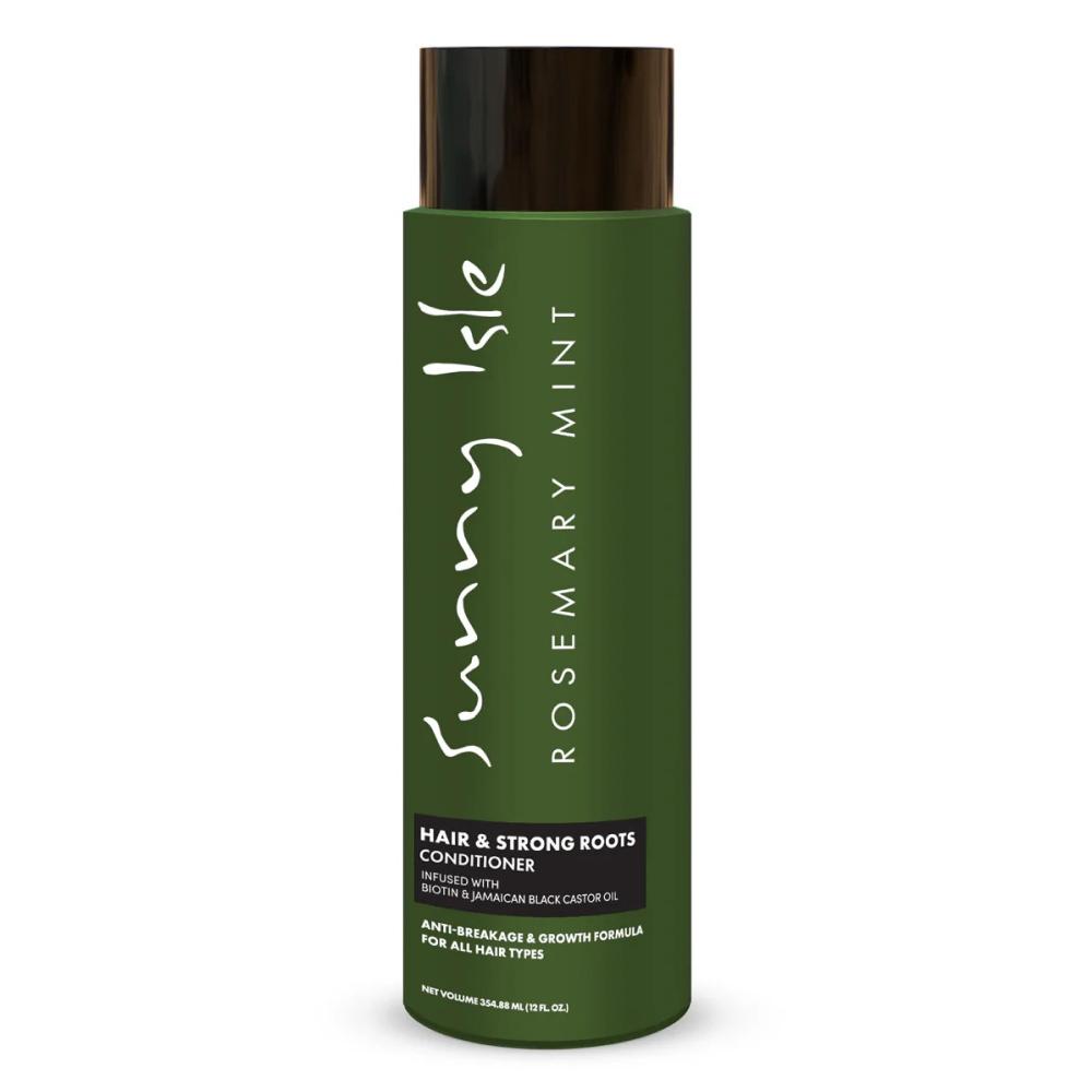 Sunny Isle Rosemary Mint Hair & Strong Roots Conditioner 12oz-All-Beauty and hair supply