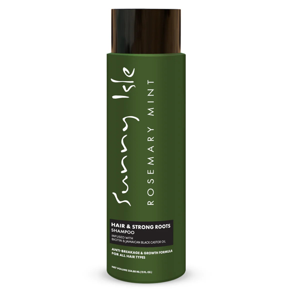 Sunny Isle Rosemary Mint Hair & Strong Roots Shampoo 12oz-All-Beauty and hair supply