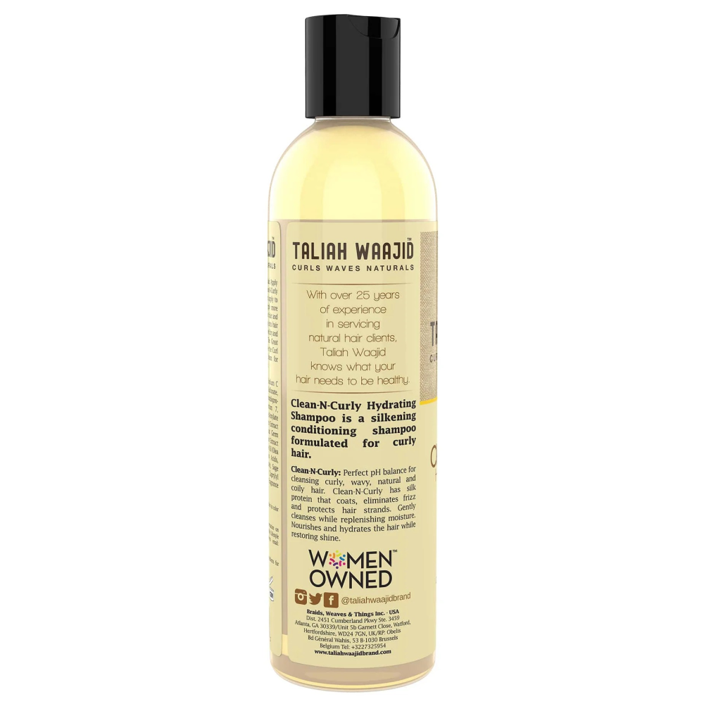 Taliah Waajid CWN Clean-N-Curly Shampoo 8 oz-All-Beauty and hair supply