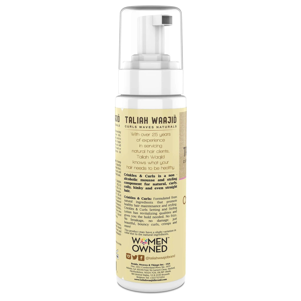 Taliah Waajid CWN Crinkl & Curl Styling Lotion 237ml-All-Beauty and hair supply