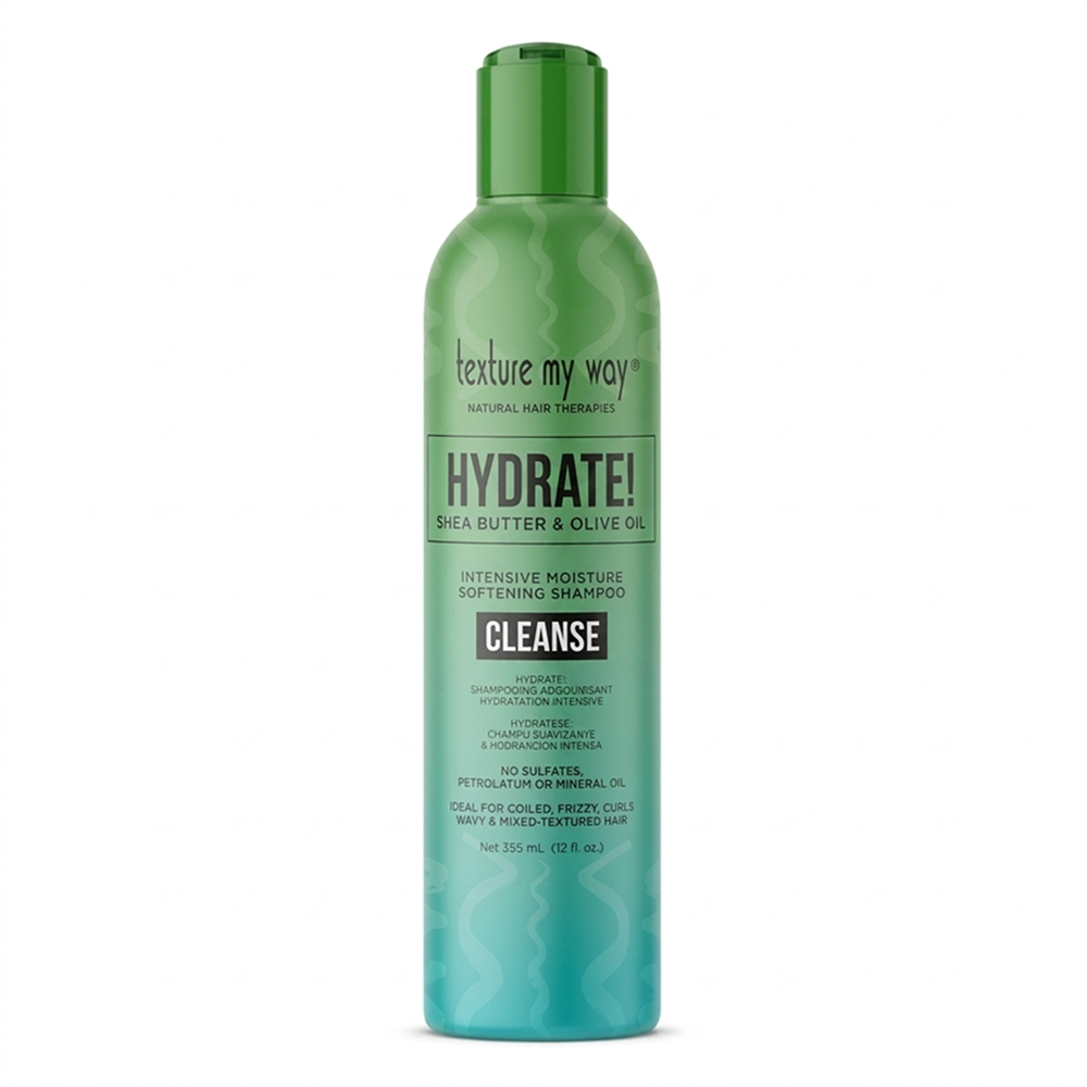 Texture My Way Hydrate Shampoo 12oz-All-Beauty and hair supply