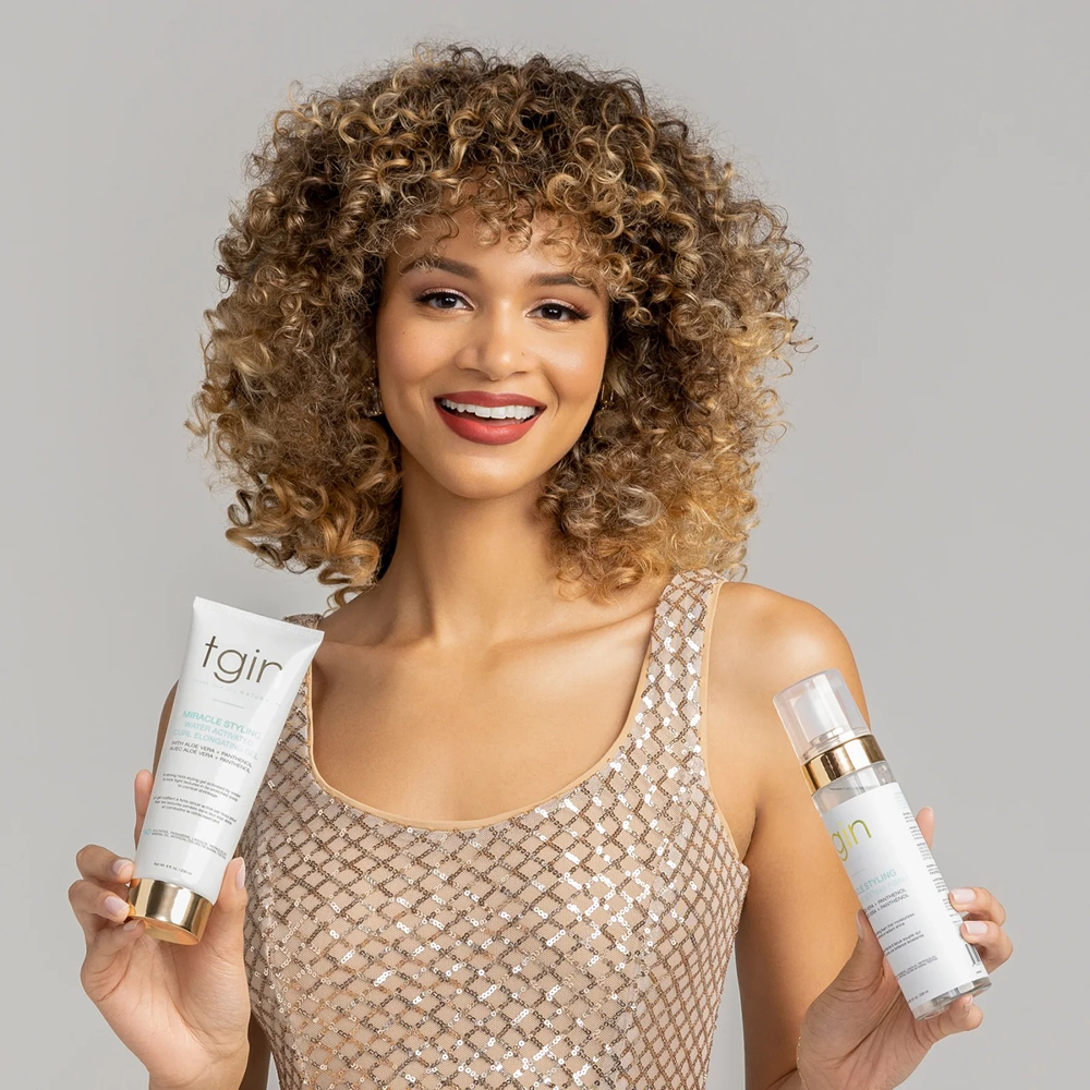 Tgin Miracle Styling Multi-Use Setting Foam 8oz-Hair Spray-Beauty and hair supply