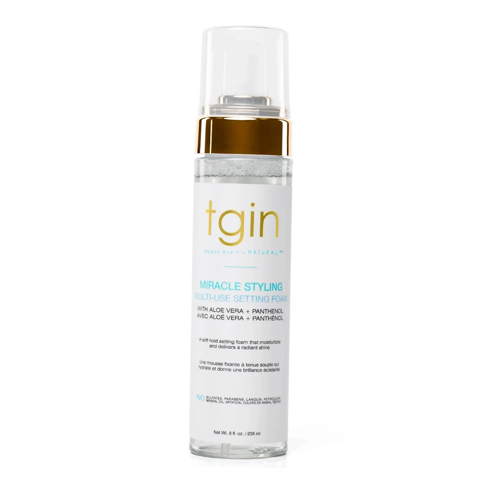 Tgin Miracle Styling Multi-Use Setting Foam 8oz-Hair Spray-Beauty and hair supply