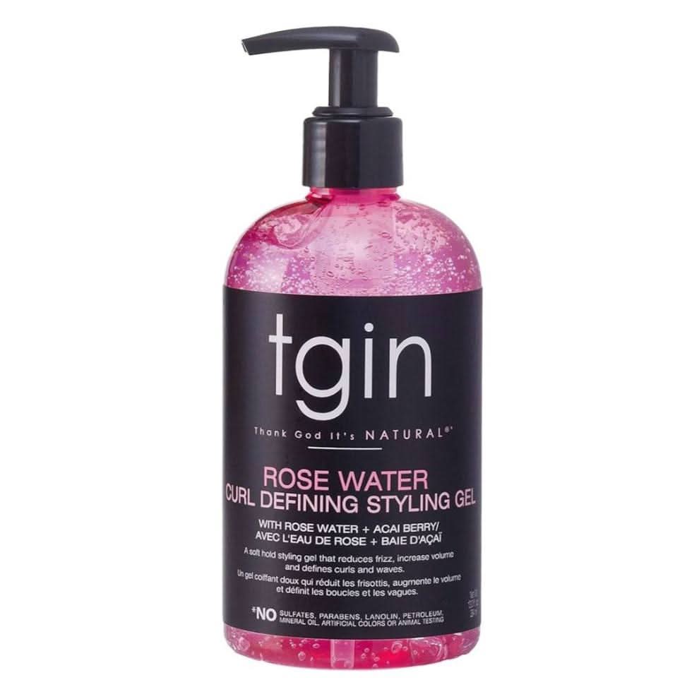 Tgin Rose Water Curl Styling Gel 384ml-Gel-Beauty and hair supply