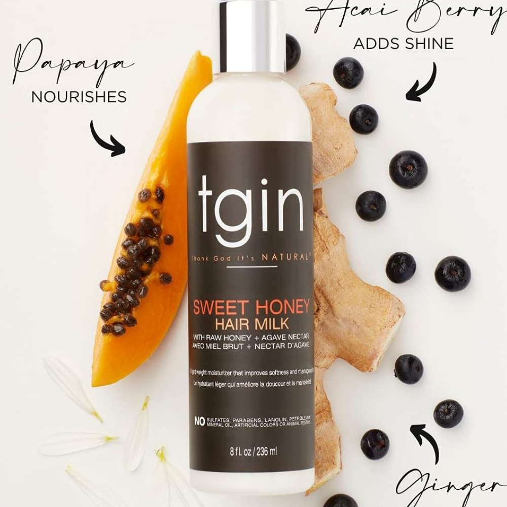 Tgin Sweet Honey Hair Milk 8oz-Conditioner-Beauty and hair supply