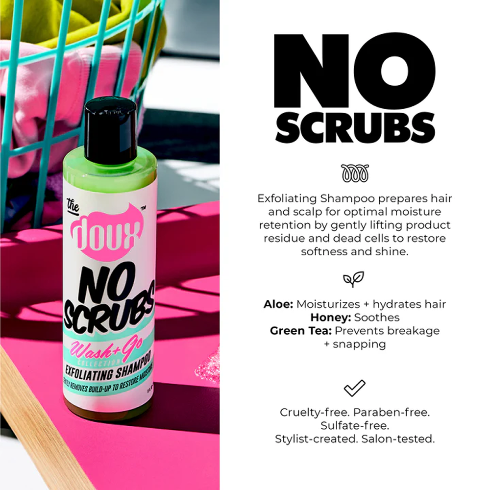 The Doux No Scrubs Exfoliating Shampoo 8oz-Clarifying Shampoo-Beauty and hair supply
