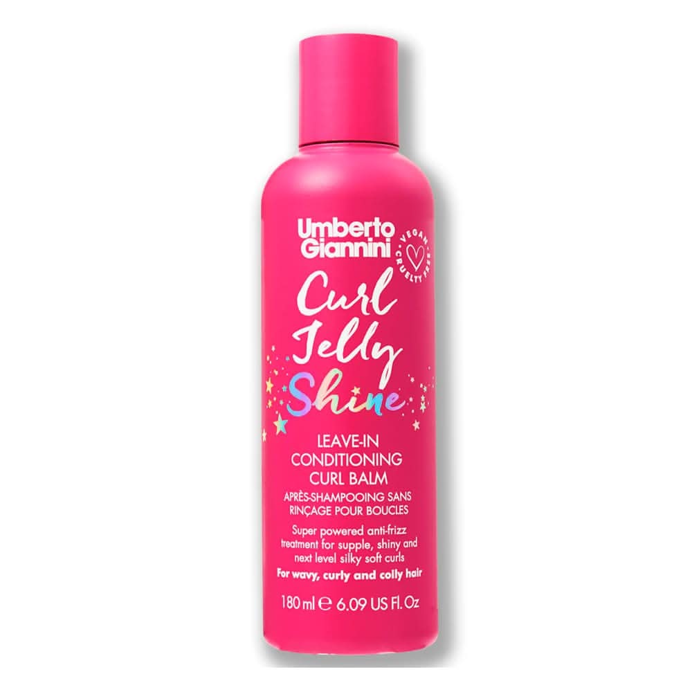 Umberto Giannini Curl Jelly Shine Leave-In Conditioning Curl Balm 180ml-Leave-in Cream-Beauty and hair supply