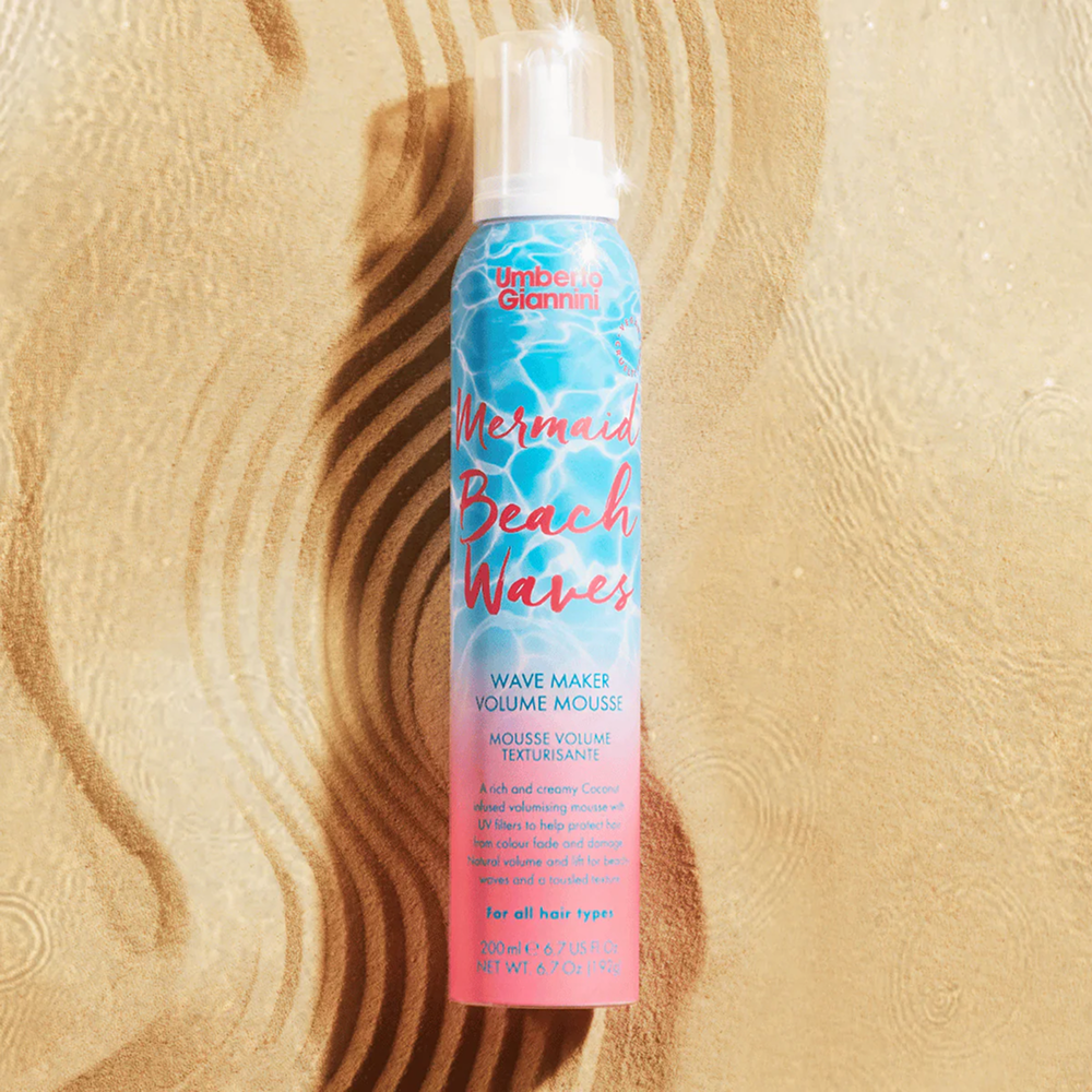 Umberto Giannini Mermaid Beach Waves Wave Maker Volume Mousse 200ml-Volumizing Mousse-Beauty and hair supply