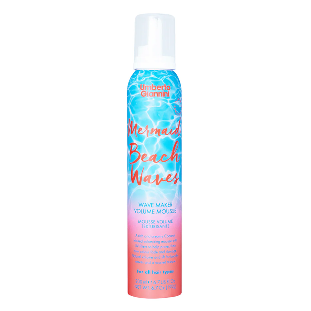 Umberto Giannini Mermaid Beach Waves Wave Maker Volume Mousse 200ml-Volumizing Mousse-Beauty and hair supply