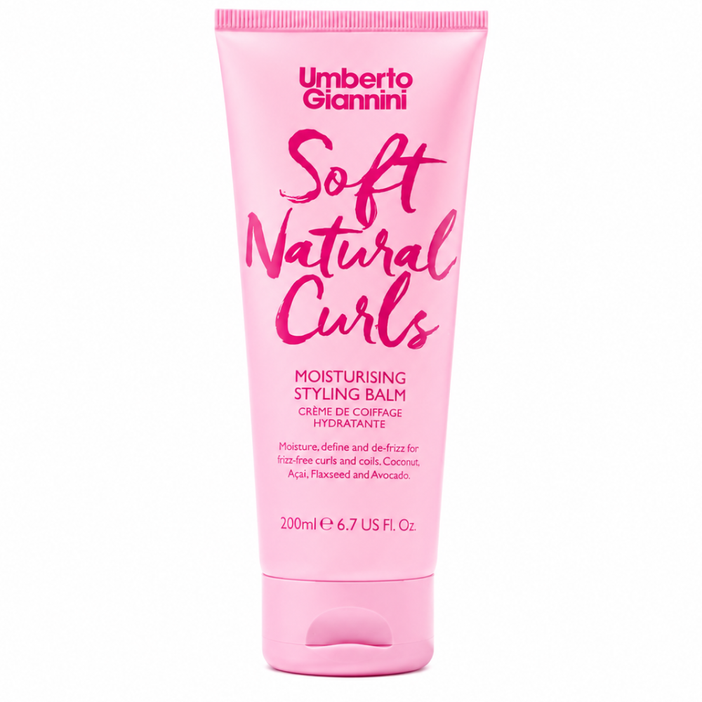 Umberto Giannini Soft Natural Curls Moisturising Styling Balm 200ml-Styling Cream-Beauty and hair supply