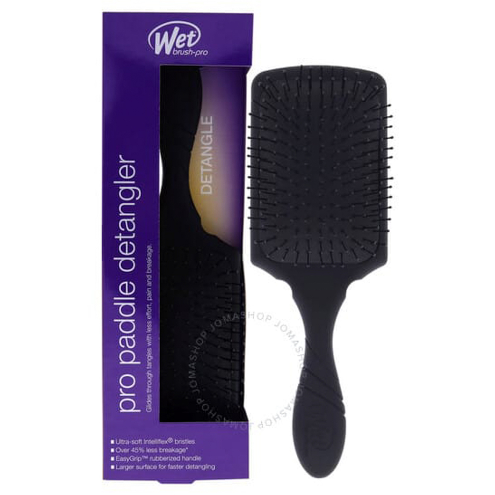 Wet Brush Paddle Detangler Black-All-Beauty and hair supply
