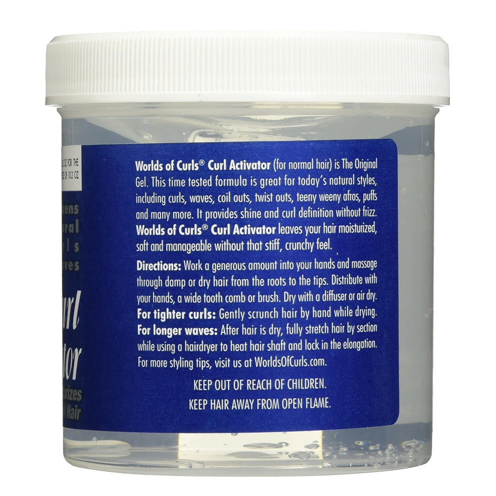 World of Curls Gel Regular 16 oz-All-Beauty and hair supply