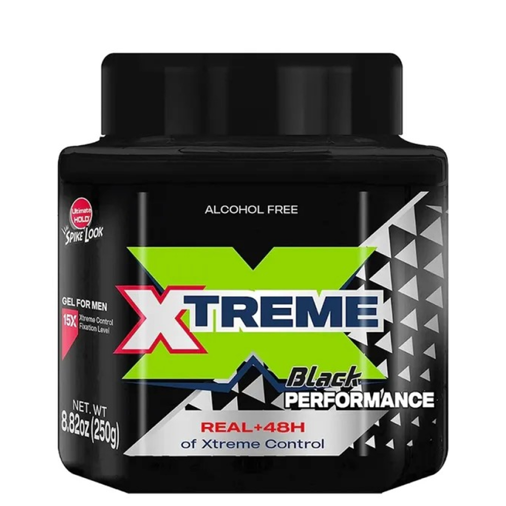 X-Treme Black Performance Gel 8.8oz-All-Beauty and hair supply