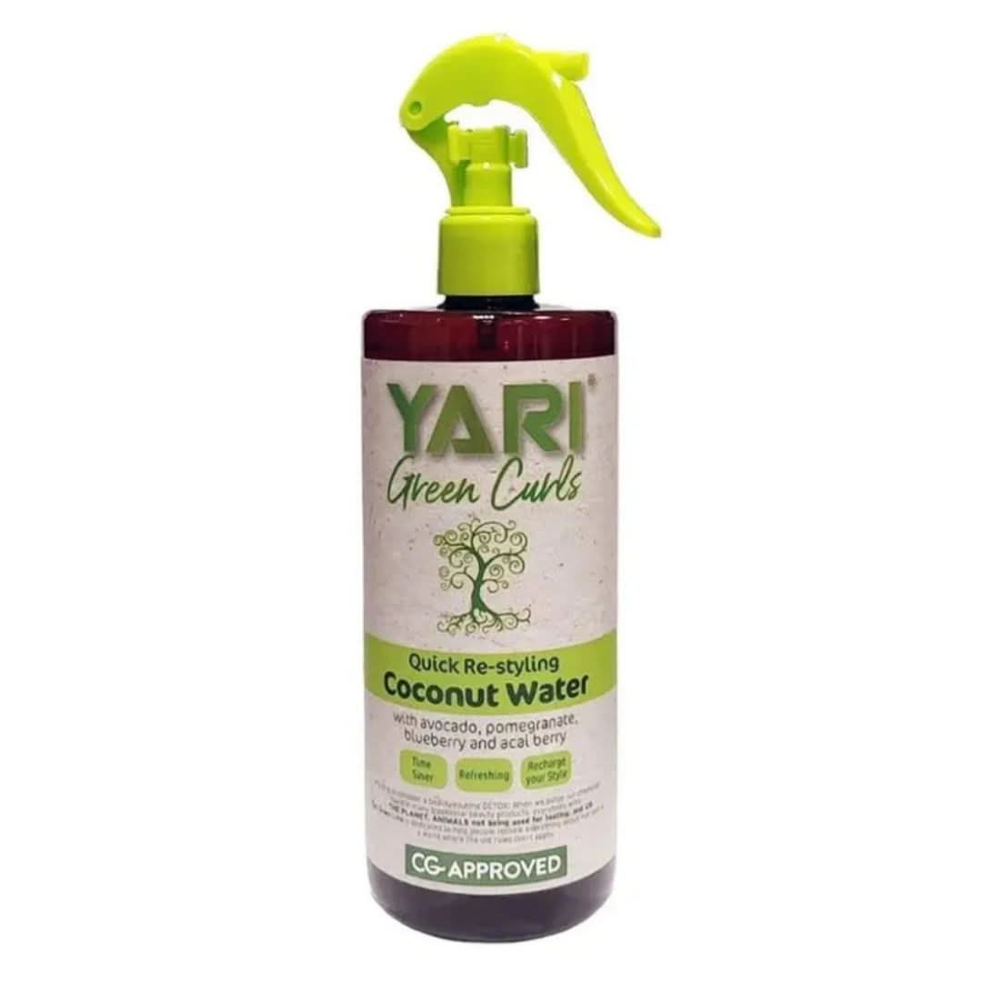 Yari Green Curls Coconut Water 500ml-Leave-in Spray-Beauty and hair supply