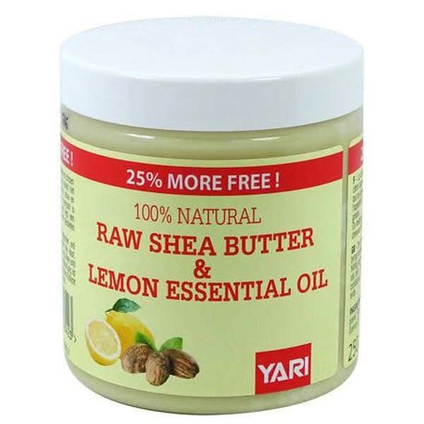 Yari Natural Raw Shea Butter & Lemon Essential Oil 250ml-Body Butter-Beauty and hair supply