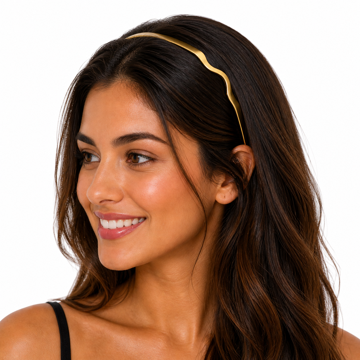 Zazzy Bandz Gold-Headband-Beauty and hair supply