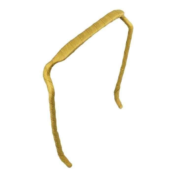 Zazzy Bandz Mustard Wrapped-Headband-Beauty and hair supply
