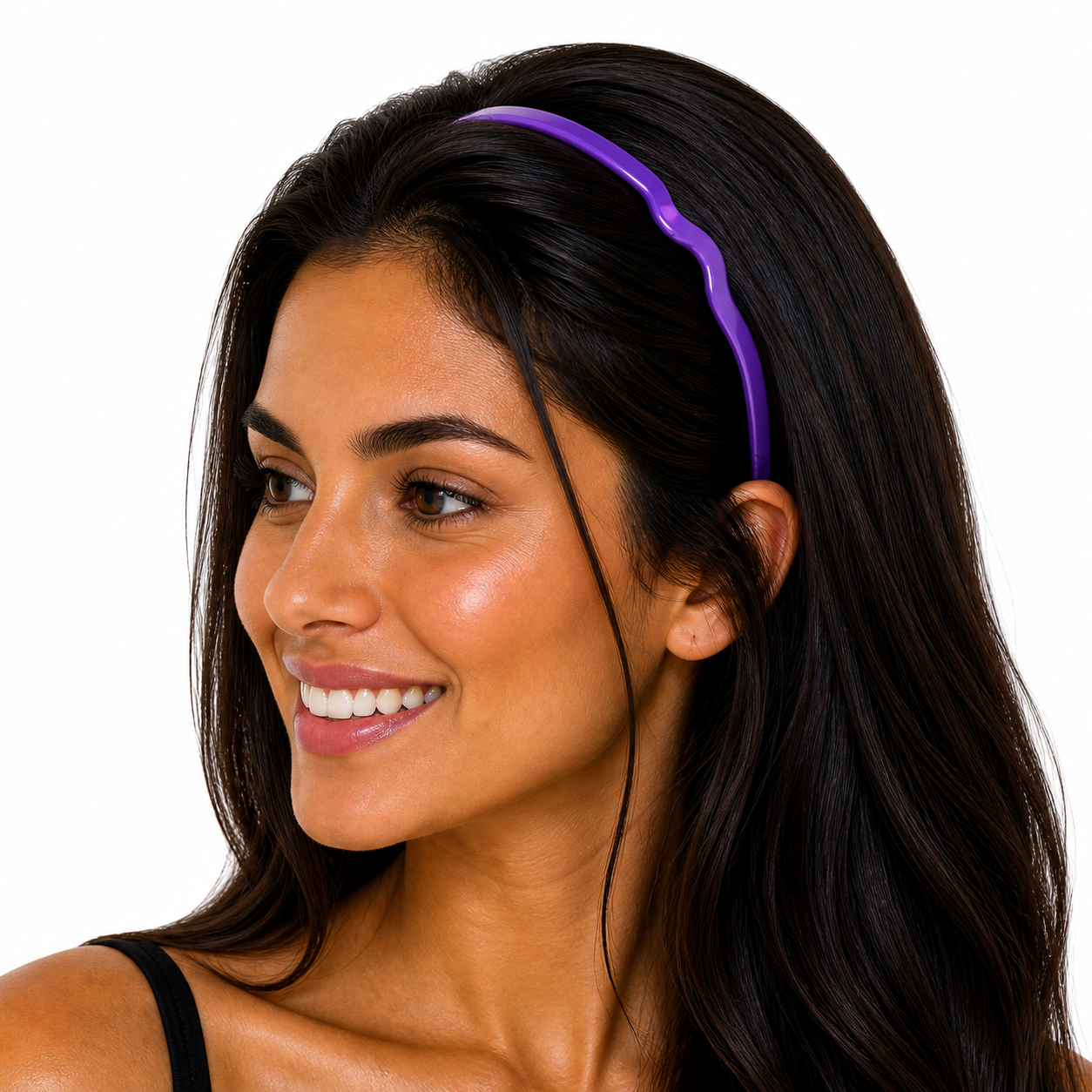 Zazzy Bandz Purple-Headband-Beauty and hair supply