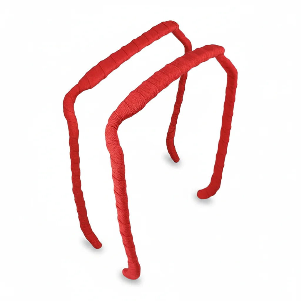 Zazzy Bandz Red Wrapped-Headband-Beauty and hair supply