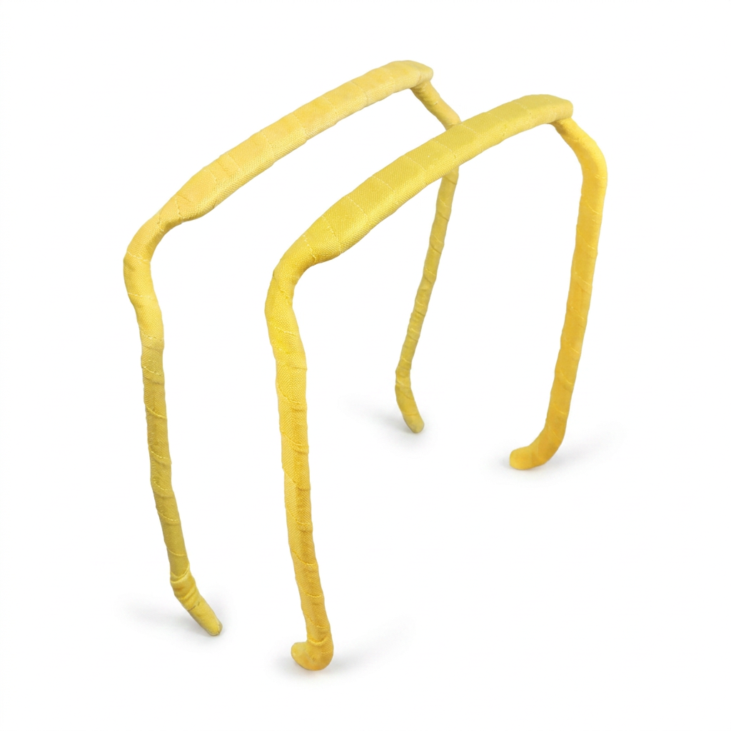 Zazzy Bandz Yellow Wrapped-Headband-Beauty and hair supply