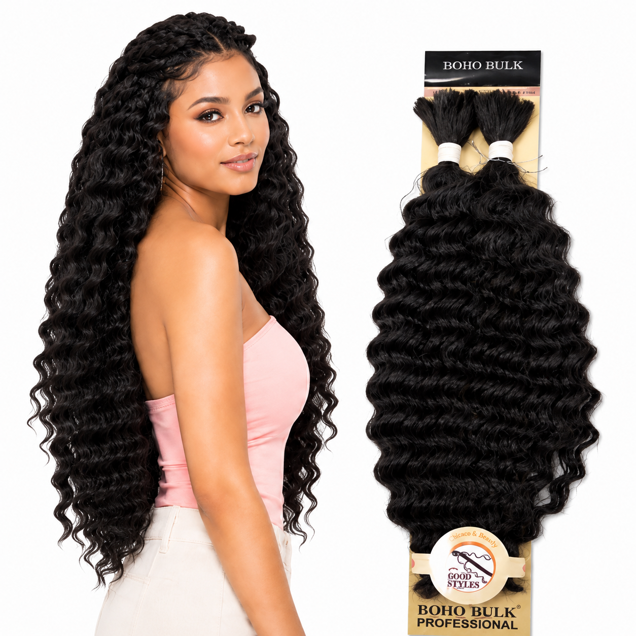 Kuknus Style Boho Deep Twist Bulk 22"