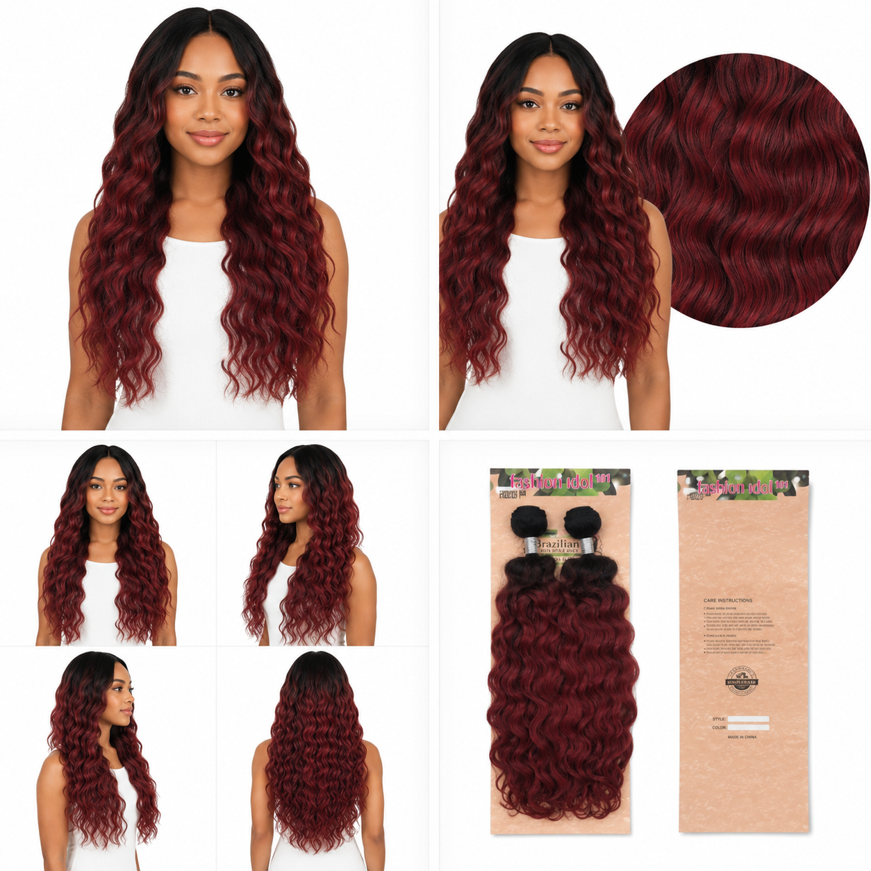 Sleek Fashion Idol 101 Peru Natural Weave Brazilian Hair 18