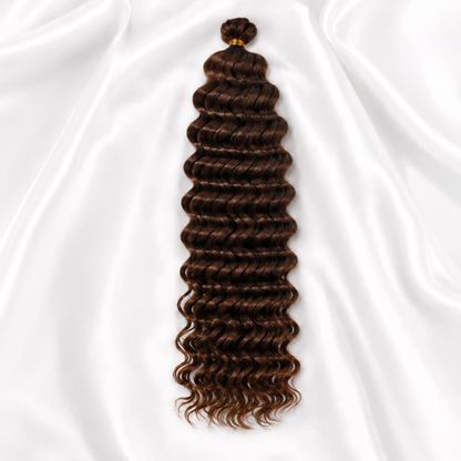 Kuknus Style Deep Twist Bulk Synthetic Braiding Hair