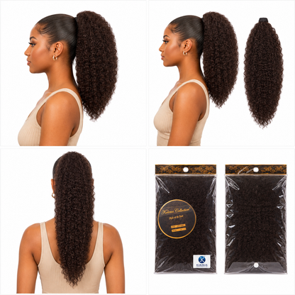 Kuknus Ponytail Style Big Afro Puff