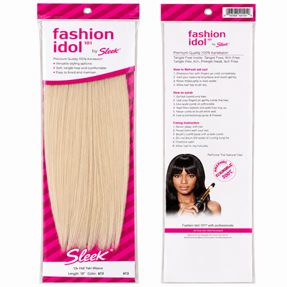 Sleek Fashion Idol 101 Weave Hair Extensions 16