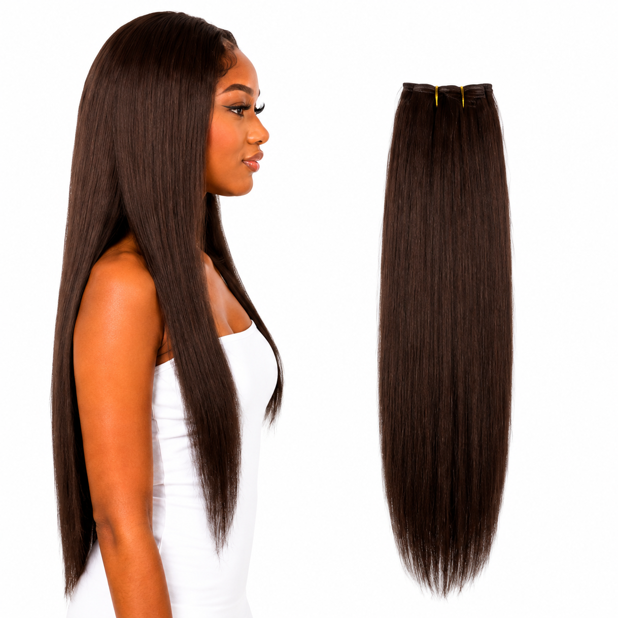 Ei Luxury 100% Unprocessed Virgin human hair Clip-in