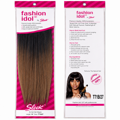 Sleek Fashion Idol 101 Weave Hair Extensions 16