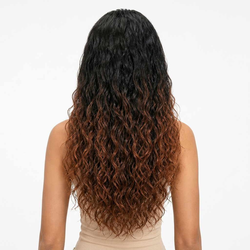 Kuknus Dumba2 - Synthetic Lace Front Wig with Natural Baby Hairline