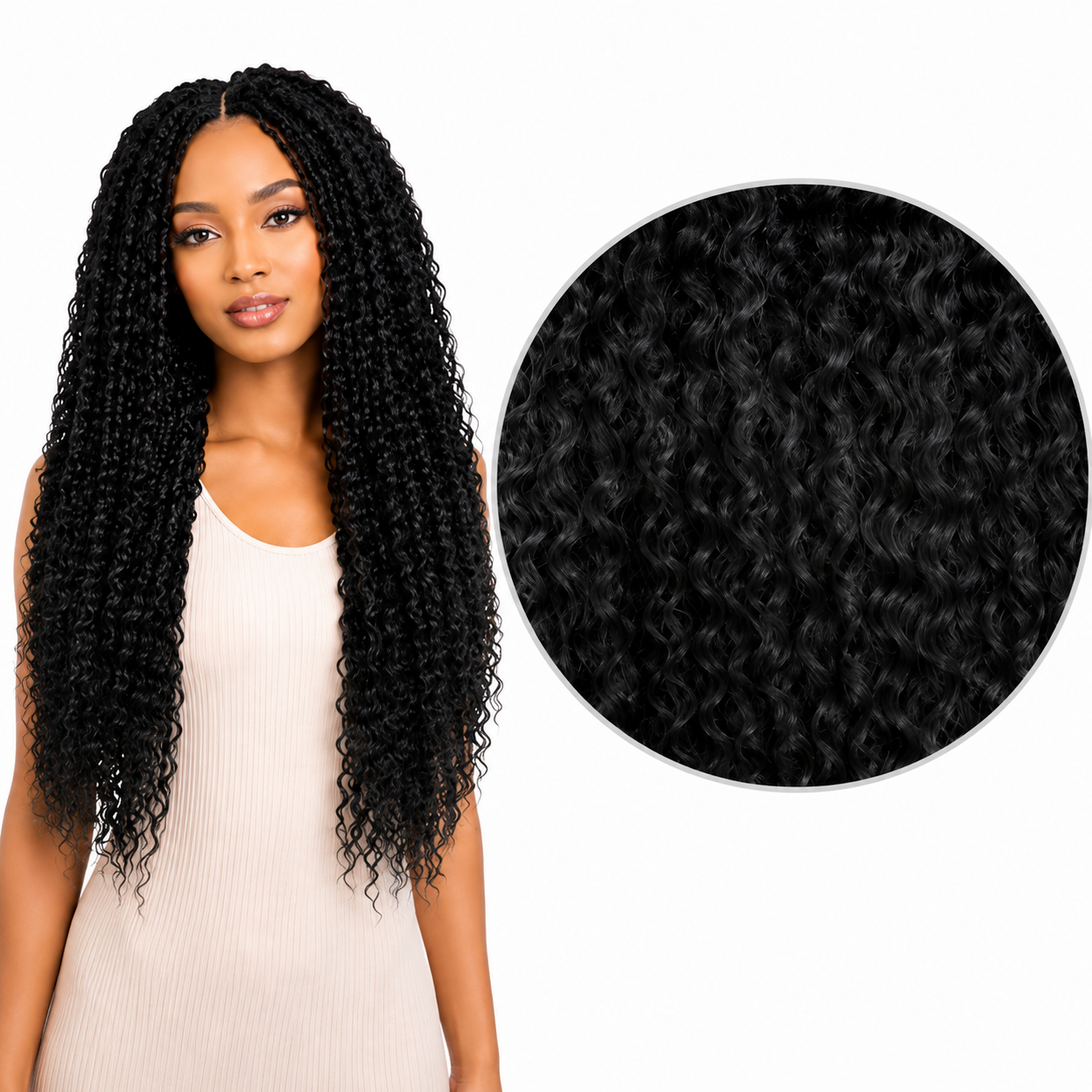 Sleek Fashion Idol 101 Synthetic Classic Brazilian Hair - Bolivie Natural Weave 20"