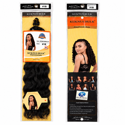 Kuknus Carribean Bulk Synthetic Braiding Hair