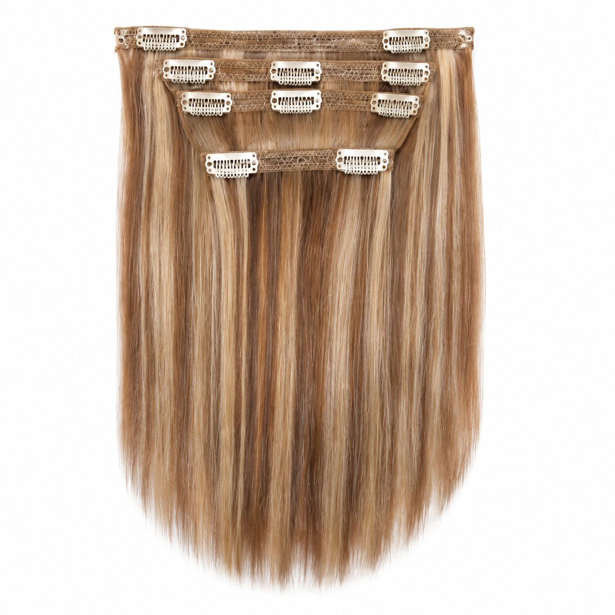 Sleek Fashion Idol 101 Synthetic Clip-In Hair Extensions 18"