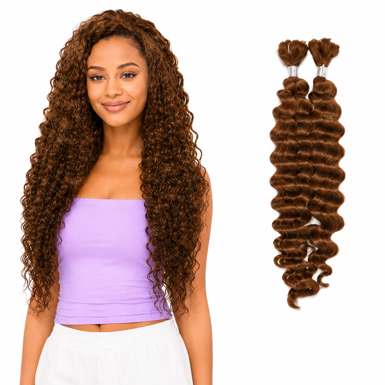 Kuknus Peruvian Remi Boho Deep Twist Bulk 22"