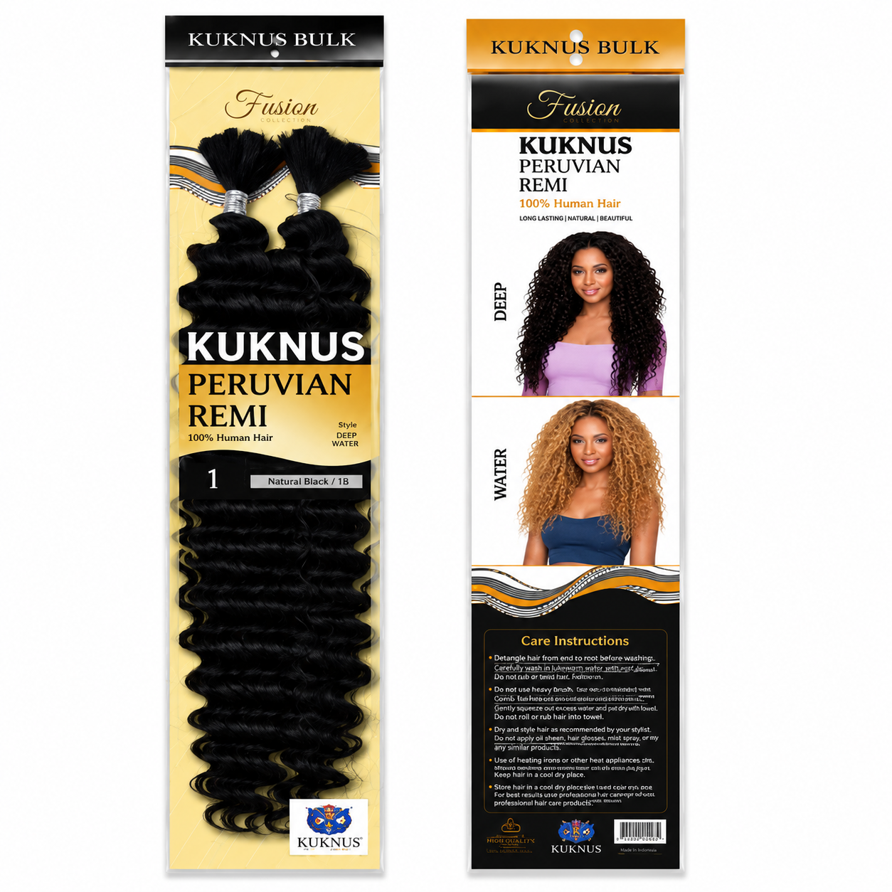 Kuknus Style Peruvian Remi Boho Deep Twist Synthetic Bulk
