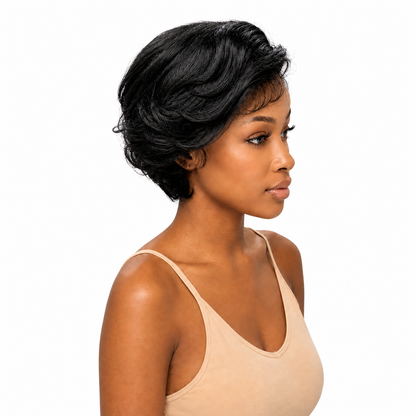 Kuknus Sundas - Synthetic Lace Front Wig with Natural Baby Hairline