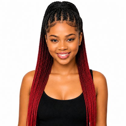 X-Pression Pre-Stretched Braiding Hair 2X Pack, 24"