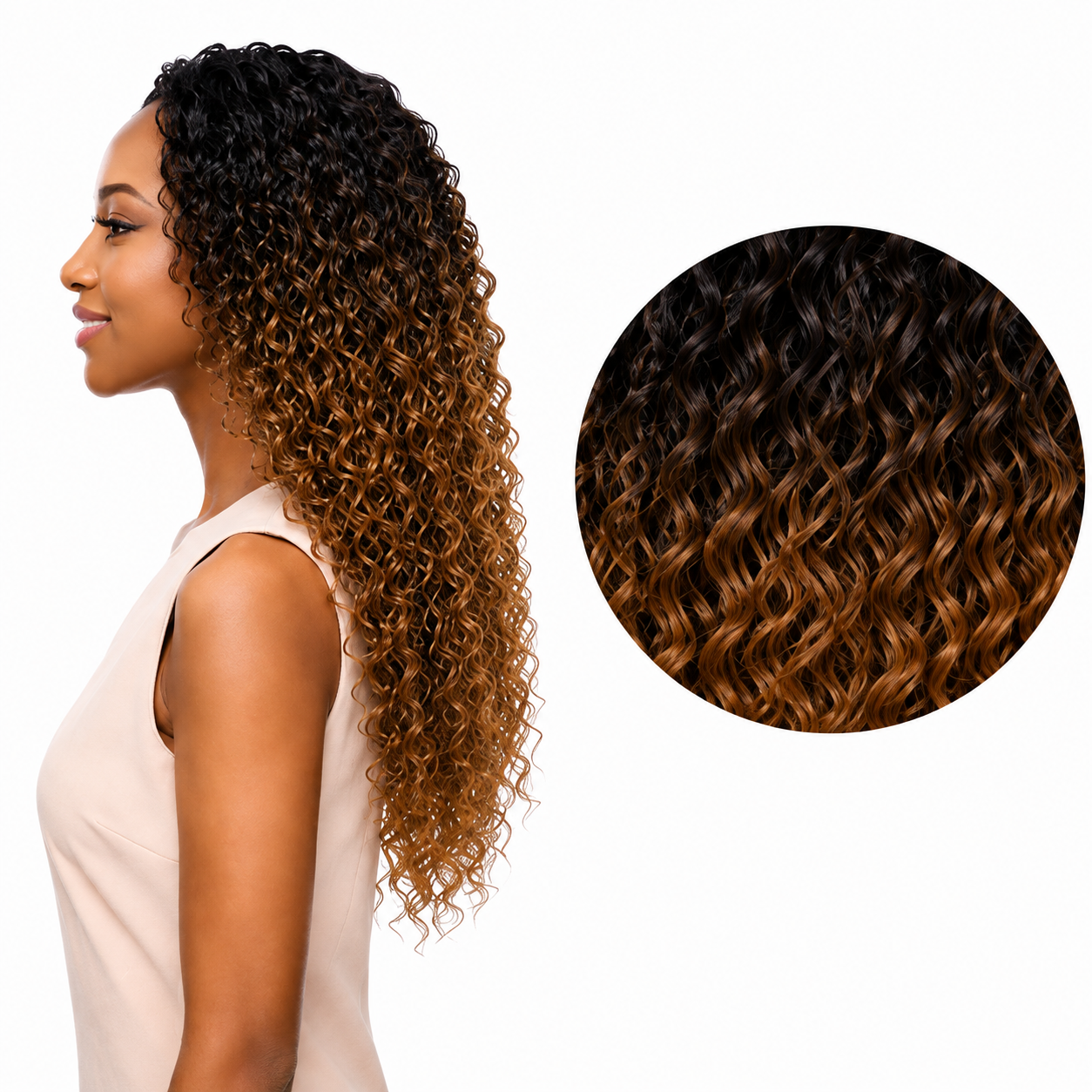 Sleek Fashion Idol 101 Synthetic Classic Brazilian Hair - Ivory Weave 18"