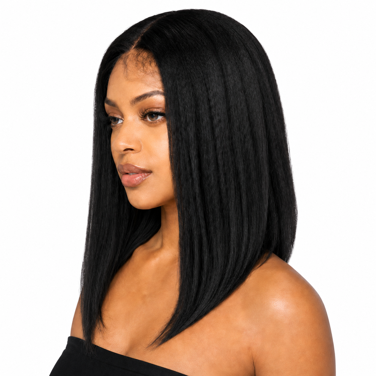 Kuknus Zeemal - Synthetic Lace Front wig with Natural baby Hairline