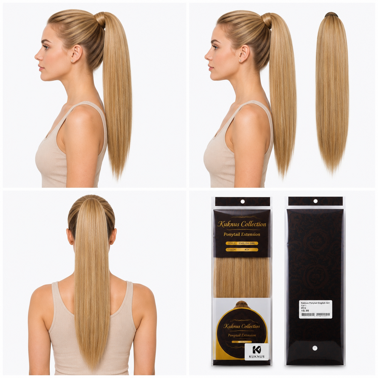 Kuknus Ponytail Style English Girl