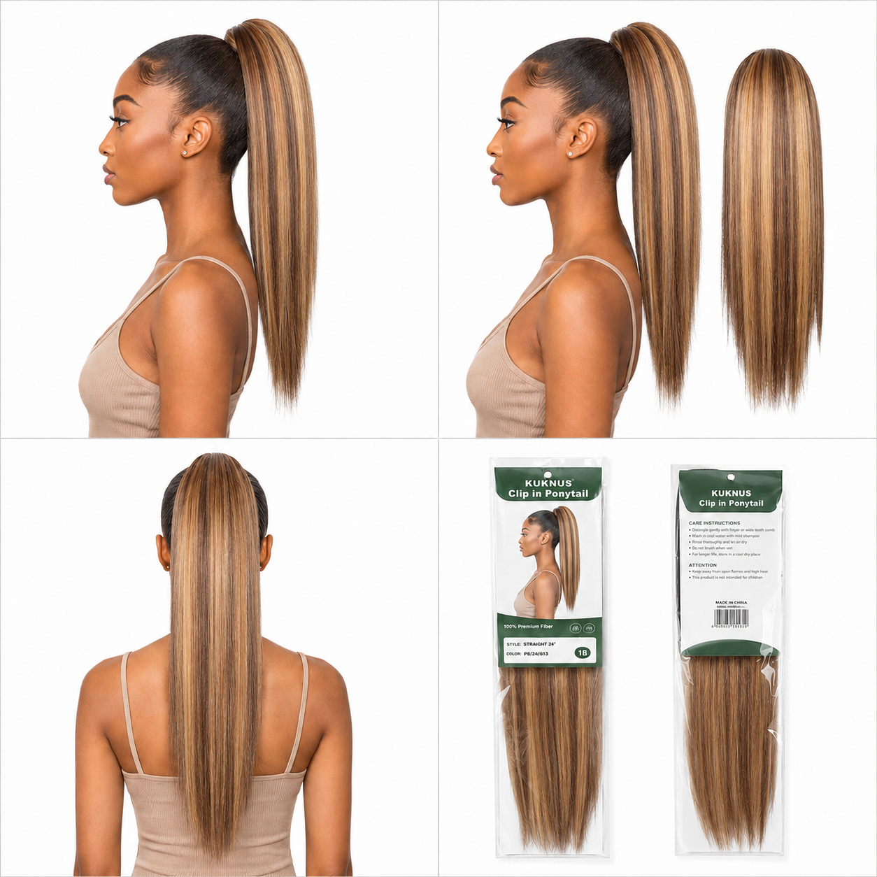 Kuknus Ponytail Style London Girl 18&