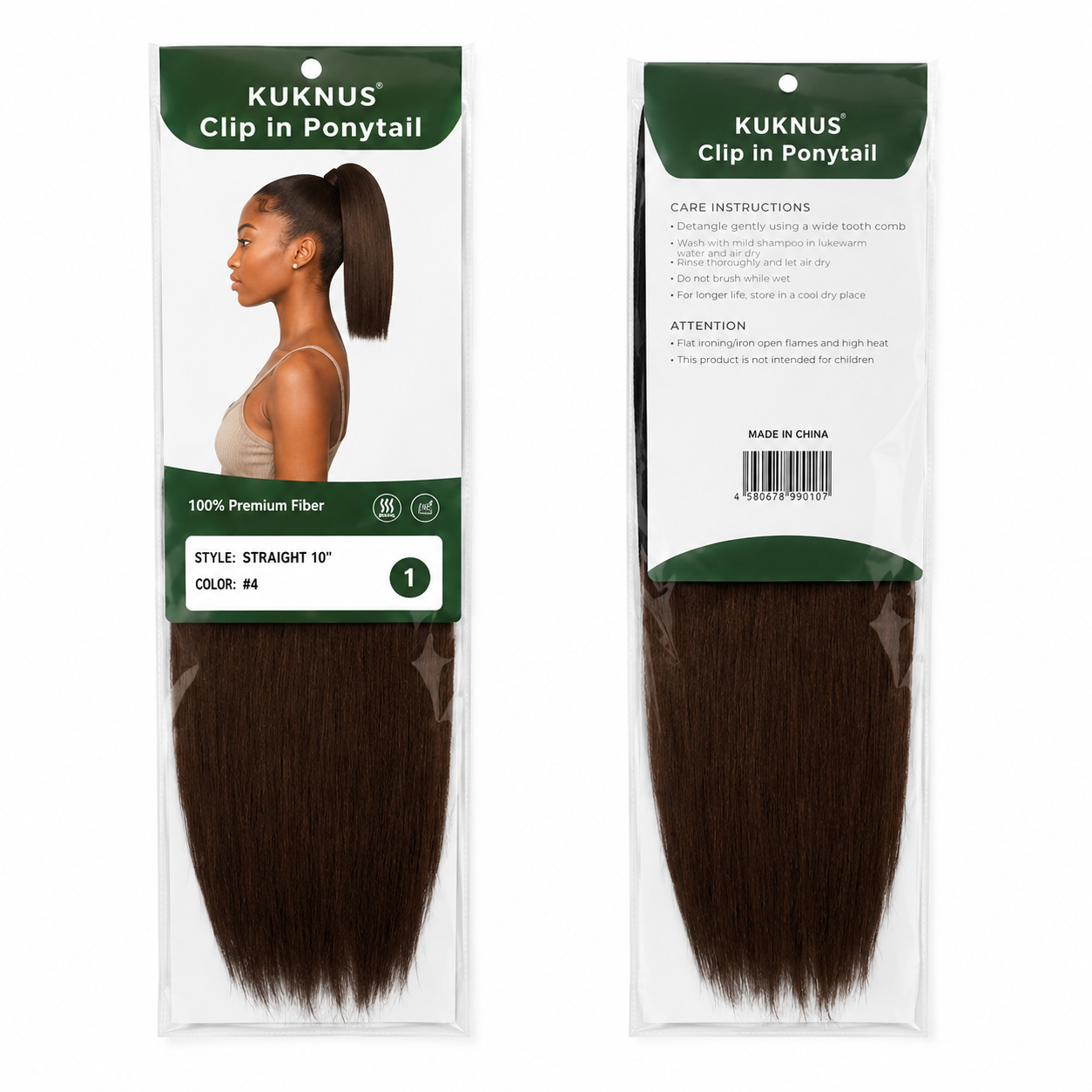 Kuknus Ponytail Style London Girl 10&