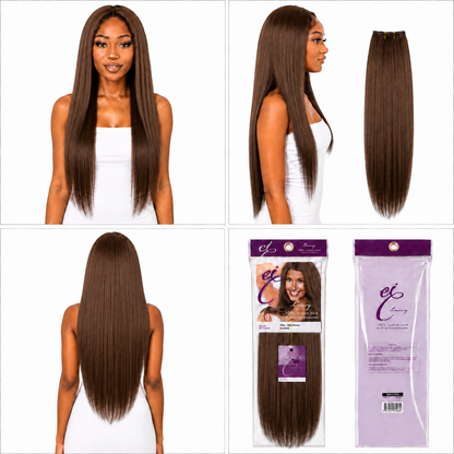 Ei Luxury 100% Unprocessed Virgin human hair Clip-in