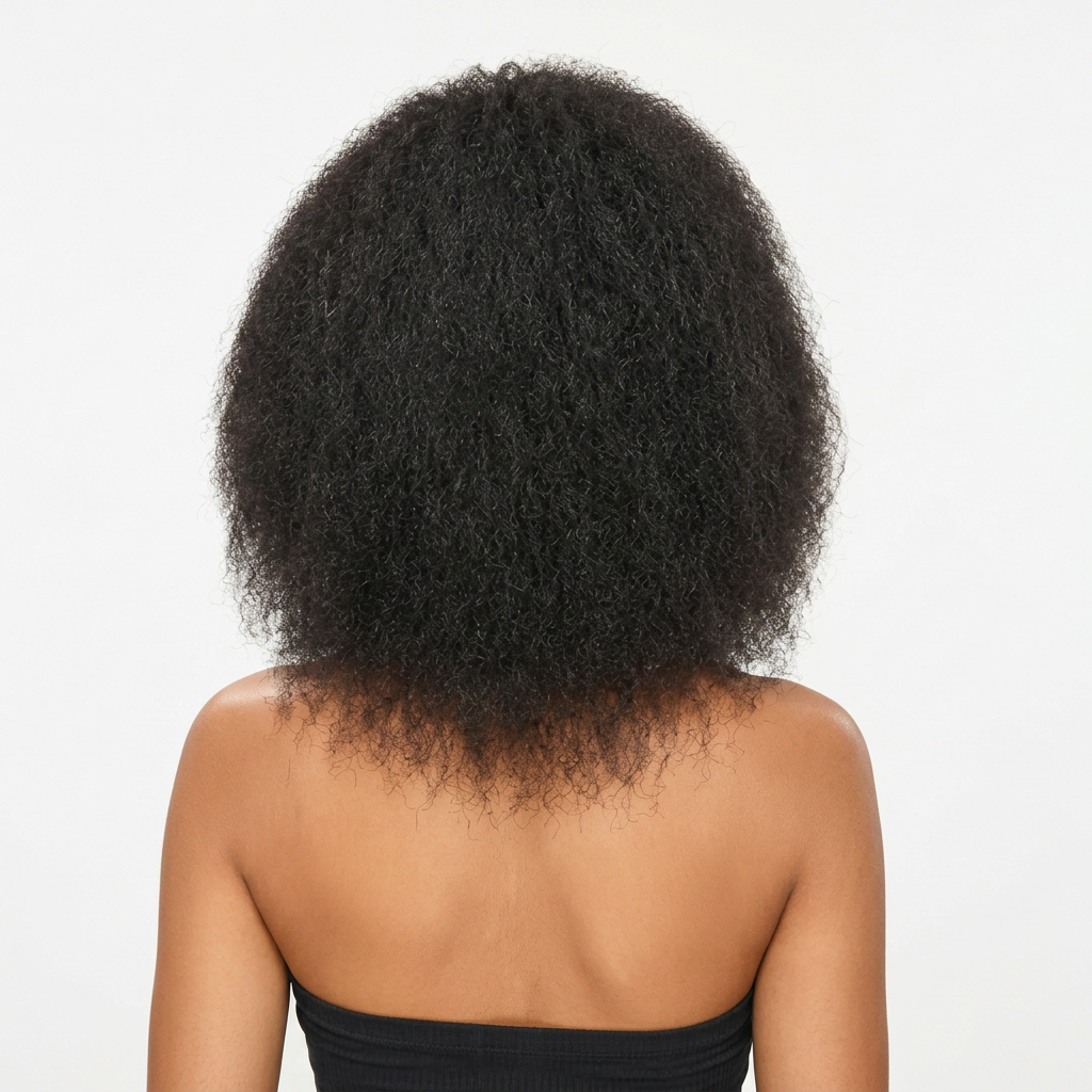 Black Angle Lulu - Synthetic Short Kinky Curly Hair Wig