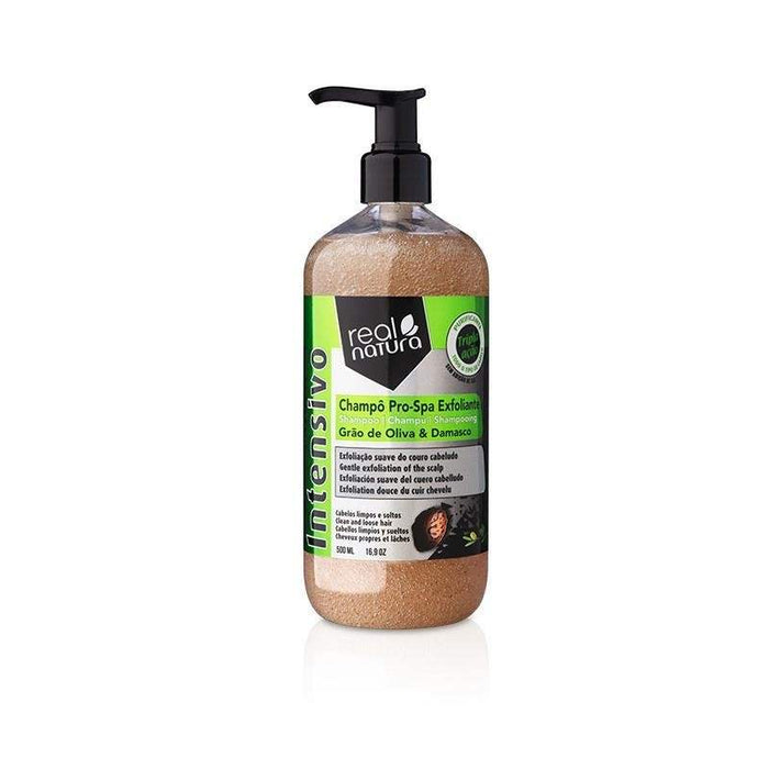 Shampoo Pro-Spa Exfoliante Real Natura 500ml - Beauty and Hair Supply