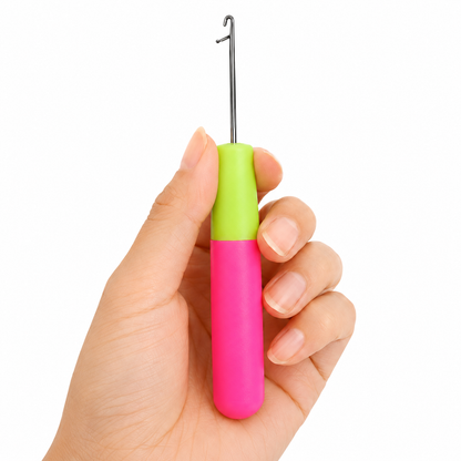 SAIFI Plastic Handle Crochet Needle  Latch Hook