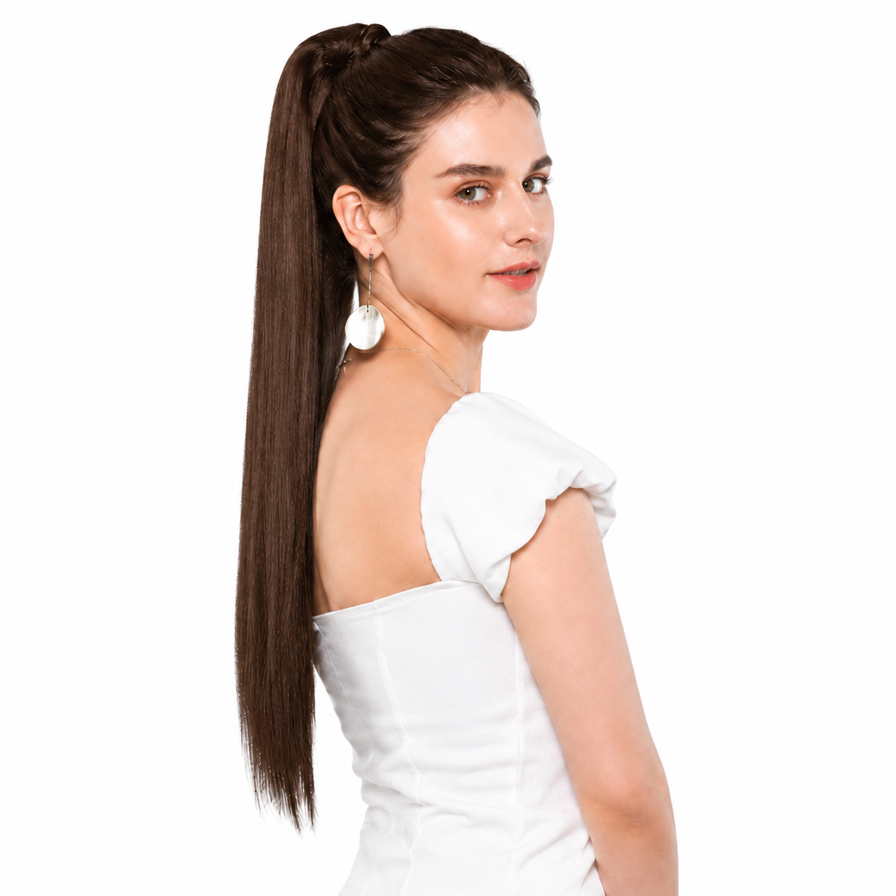 Kuknus Synthetic London Girl Ponytail 22&